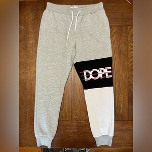 Vintage Dope Sweatpants. Size Medium EUC